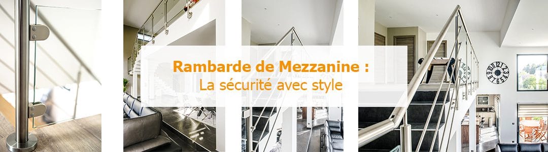 Balustrade de mezzanine