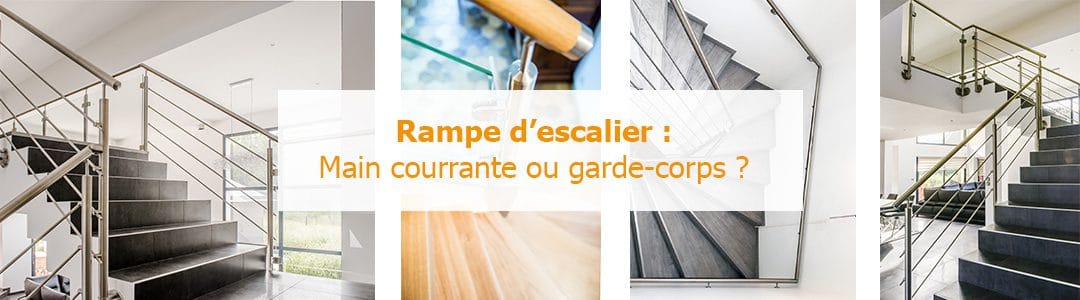 Rampe d’escalier : le guide d’achat