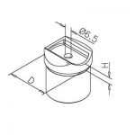 Adaptateur tube/tube