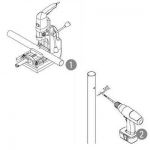 Adaptateur tube/tube