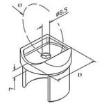 Adaptateur tube/tube