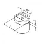 Adaptateur tube/tube
