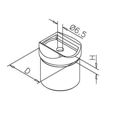 Adaptateur tube/tube