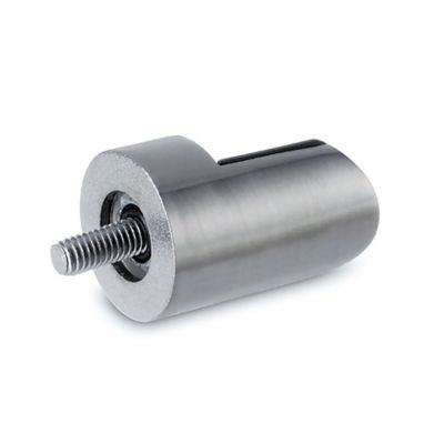 But�e pour profil plat - aspect inox bross�