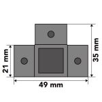 CONNECTEUR 4 D&Eacute;PARTS