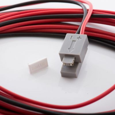 CONNECTEUR ELECTRIQUE IP40 POUR MAIN COURANTE LED �42.4 mm
