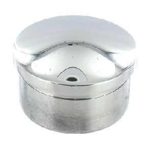 Embout arrondi � coller poli miroir