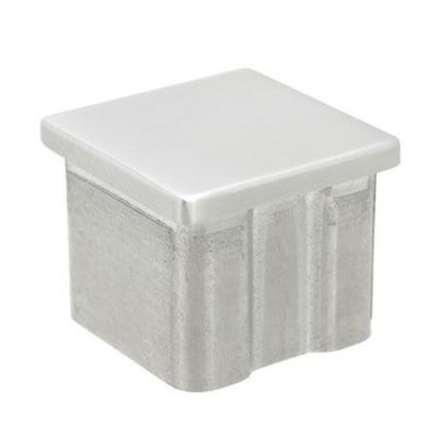 Embout plat � coller pour tube carr�