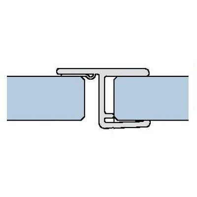 Joint d'étanchéité magnétique, 2x200cm fermeture 90° ou 180° verre