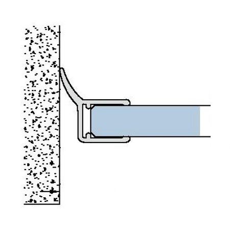 Joint d'étanchéité pour porte de douche (verre 8 mm)