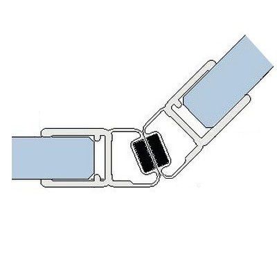 Joint d\'�tanch�it� magn�tique 135� - 201 cm
