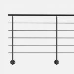 KIT GARDE-CORPS PRESTIO LG 2 M