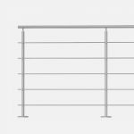 KIT GARDE-CORPS PRESTIO LG 2 M