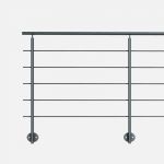 KIT GARDE-CORPS PRESTIO LG 2 M