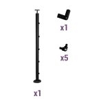 KIT GARDE-CORPS PRESTIO LG 2 M