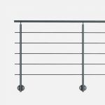 KIT GARDE-CORPS PRESTIO LG 2 M