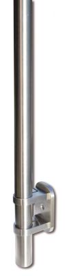 Kit poteau de balustrade mod�le 84 poli miroir - H 1200 mm