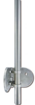 Kit poteau de balustrade mod�le 85 poli miroir - H 1200 mm