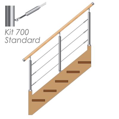 KIT RENOVATION 3 POTEAUX - 3 c�bles - KIT 700 STANDARD