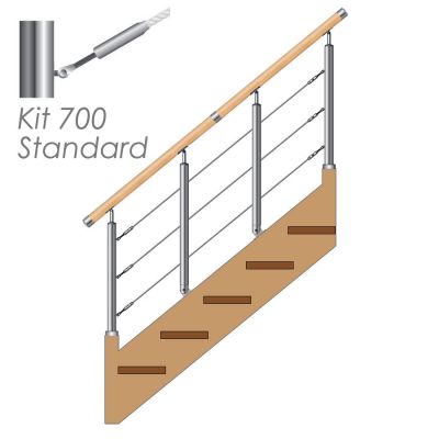 KIT RENOVATION 4 POTEAUX - 3 c�bles - KIT 700 STANDARD