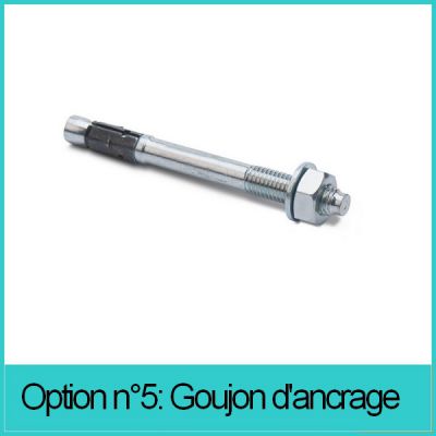 LOT DE 20 GOUJONS D\'ANCRAGE