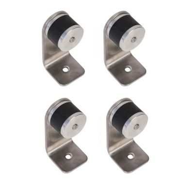 Lot de 4 embouts droits Optima Inox 316L - pour poign�e sur mesure �42,4 mm