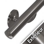 Main courante acier en kit - GRIS ANTHRACITE RAL 7016