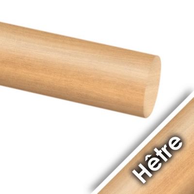 Main courante h�tre brut