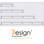 Main courante inox en kit - extérieur - inox 316