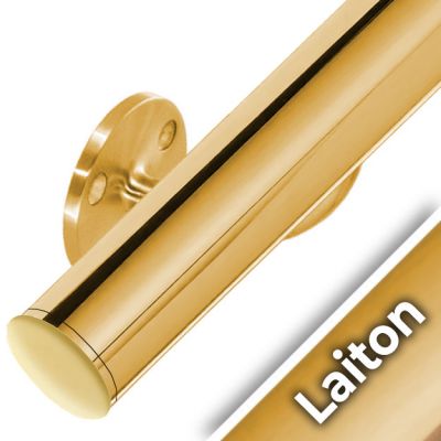 Main courante inox en kit - int�rieur - inox 304