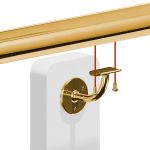 Main courante inox en kit - int&eacute;rieur - inox 304