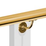 Main courante inox en kit - int&eacute;rieur - inox 304