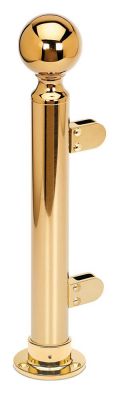 Mod�le 902 - fixation 3 points - � 38,1 mm - Aspect laiton poli