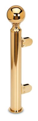 Mod�le 902 - fixation invisible - � 25,4 mm - Aspect laiton poli