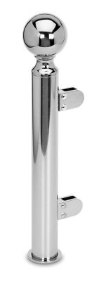 Mod�le 902 - fixation invisible - � 25,4 mm - Chrom� brillant