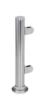 Mod�le 903 - fixation 3 points - � 38,1 mm - Aspect inox bross�