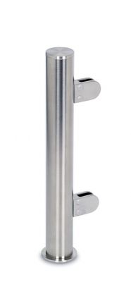 Mod�le 903 - fixation invisible - � 38,1 mm - Aspect inox bross�