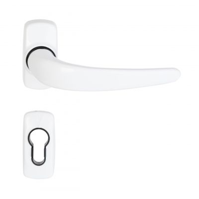 Paire de b�quille Alu pour porte m�tallique ou aluminium