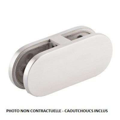 Pince � verre de liaison 180� - INOX 304
