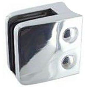 Pince � verre INOX 316 Poli miroir - Mod�le 06 - 55 x 55 mm