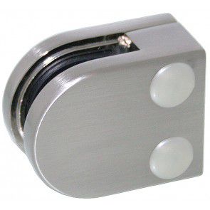 Pince � verre ZAMAC Aspect inox bross� - Mod�le 00 - 40 x 50 mm