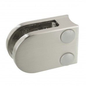 Pince � verre Zamac Aspect inox bross� - Mod�le 07 - 27 x 40 mm