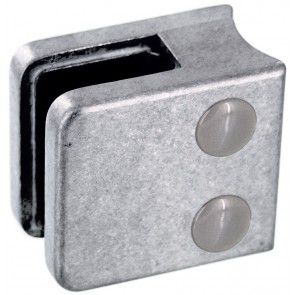 Pince � verre Zamac Brut - Mod�le 01 - 45 x 45 mm 