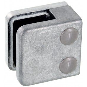 Pince � verre Zamac Brut - Mod�le 01 - 45 x 45 mm