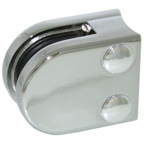 Pince � verre Zamac chrom� brillant - Mod�le 00 - 40 x 50 mm 