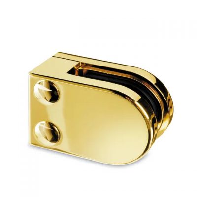 Pince � verre Zamac Laiton Poli - Mod�le 07 - 27 x 40 mm