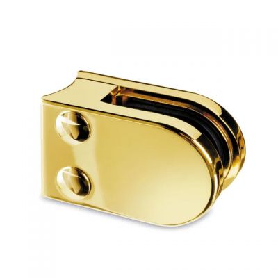 Pince � verre Zamac Laiton Poli - Mod�le 07 - 27 x 40 mm