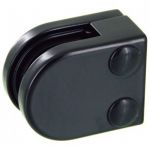 Pince à verre ZAMAC Noir RAL 9005 - Modèle 00 - 40 x 50 mm