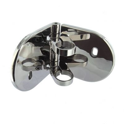 Platine de fixation d\'angle mod�le 55 poli miroir