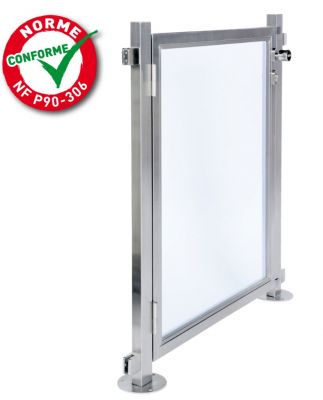 Portillon Pour Barrière De Piscine Inox 316 Poli Miroir